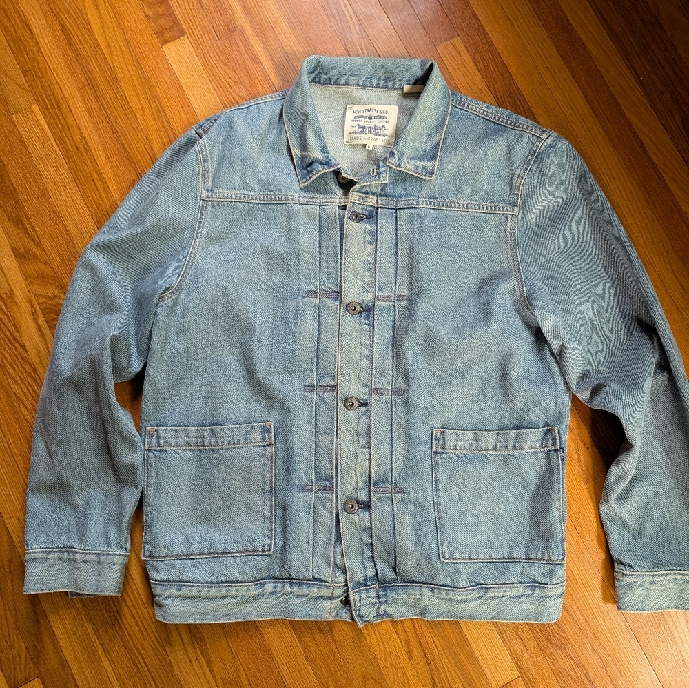 Levi's Light Blue Denim Shirt Jacket
